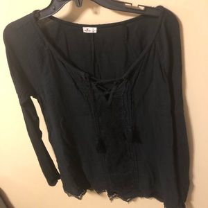 Hollister lace top